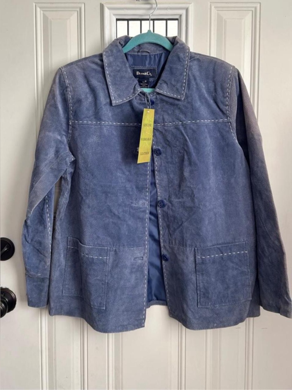 Vintage genuine leather jacket